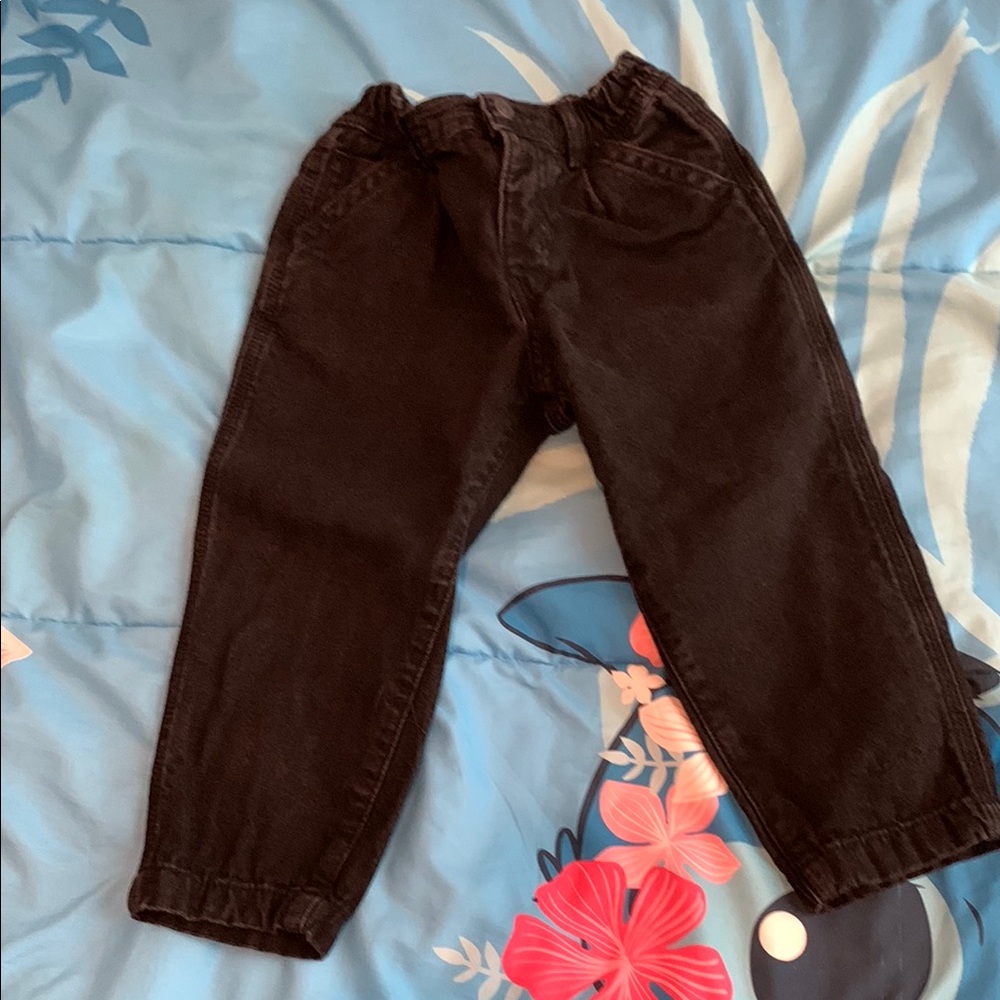 Boys Zara Black Jeans Relaxed Fit
